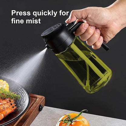 🎁Last Day Sale 49% OFF🔥2 in 1 oil sprayer bottle