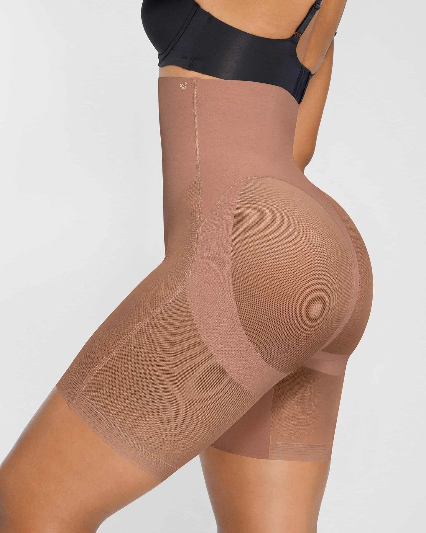 [🔥70%OFF]MeshSmooth High-Waisted Mid Thigh Short