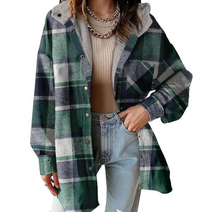 Flannel Jacket-✨ Transform Your Fall Wardrobe with One Perfect Piece