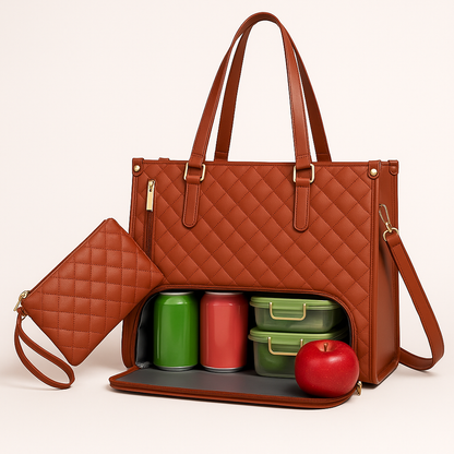 FYsuper: 3-in-1 Quilted Tote Bag