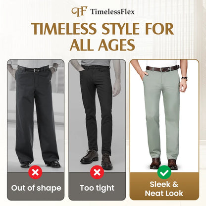 Men's High Stretch Straight Fit Pants