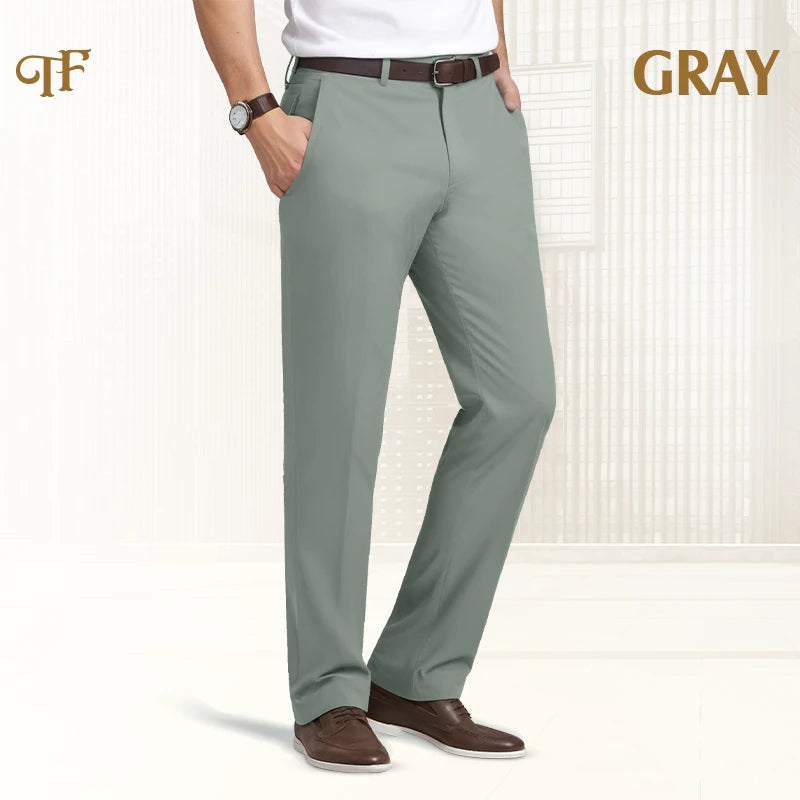 Men's High Stretch Straight Fit Pants