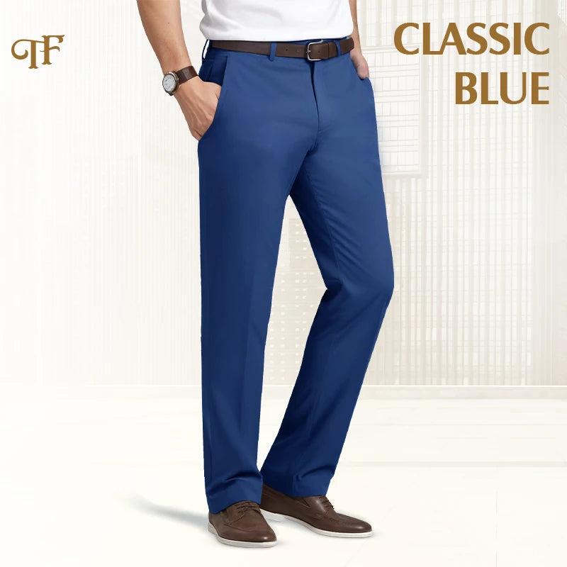 Men's High Stretch Straight Fit Pants