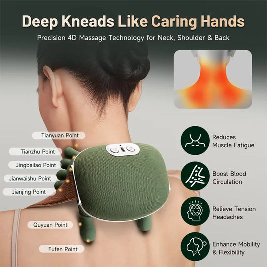 ✨️-LAST DAY 50% OFF🔥Spot shoulder and neck massager, cervical massager