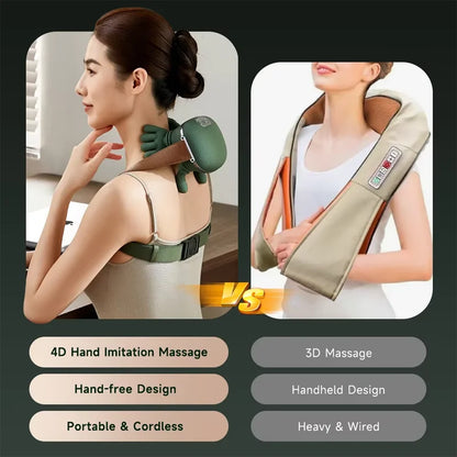 ✨️-LAST DAY 50% OFF🔥Spot shoulder and neck massager, cervical massager