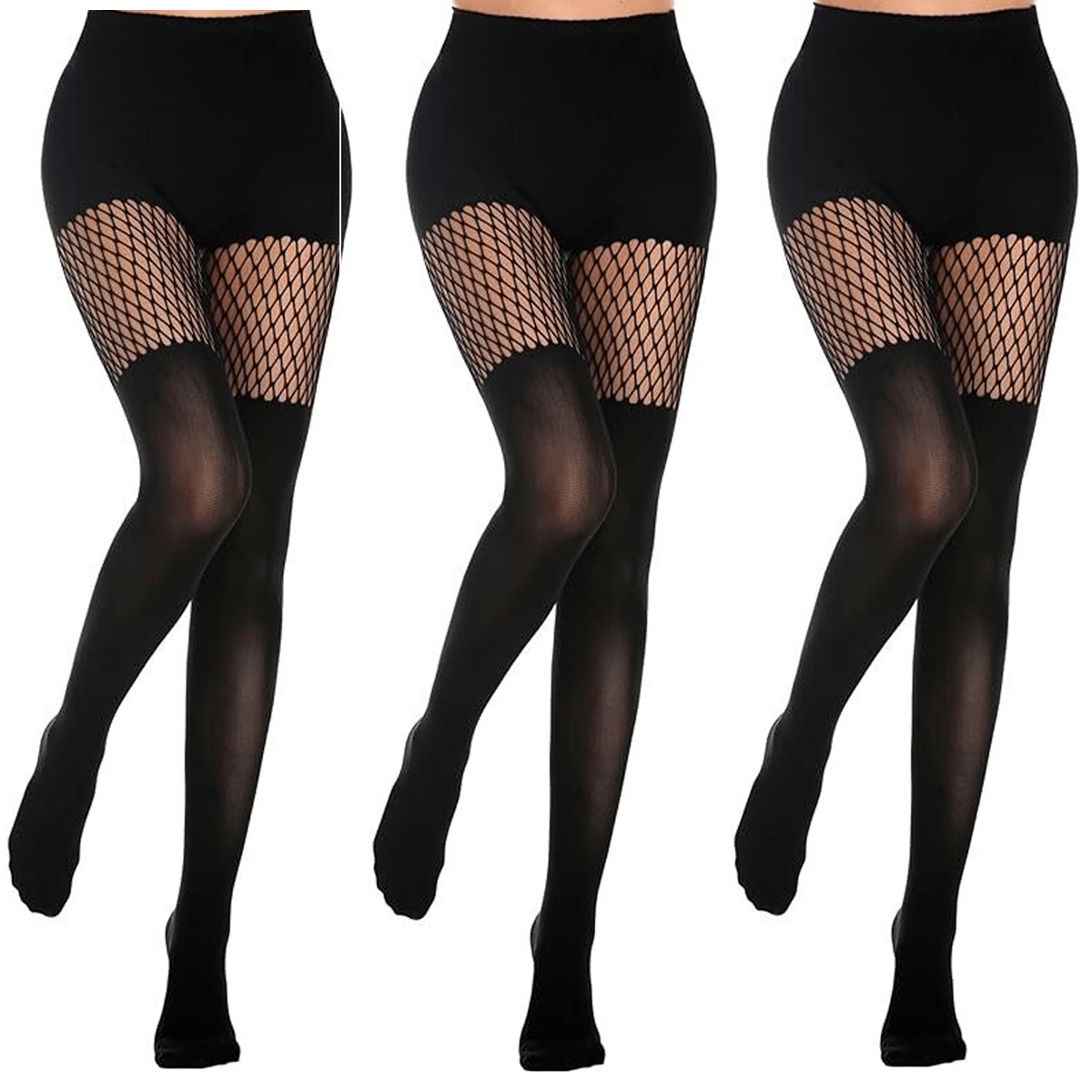 ✨🔥Women's Sexy Fishnet Mock Thigh High Stockings
