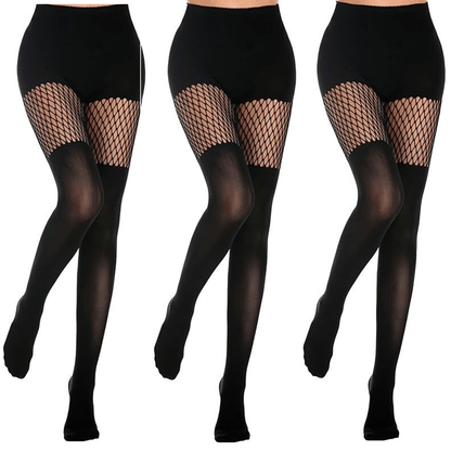 ✨🔥Women's Sexy Fishnet Mock Thigh High Stockings