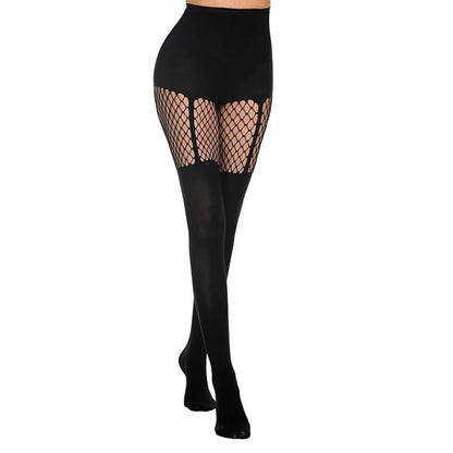 ✨🔥Women's Sexy Fishnet Mock Thigh High Stockings