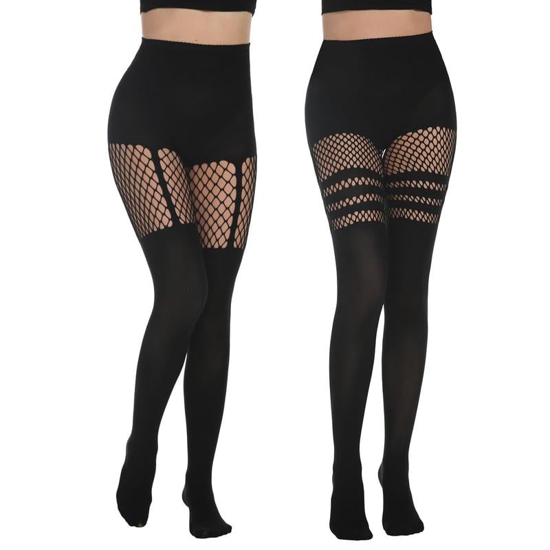 ✨🔥Women's Sexy Fishnet Mock Thigh High Stockings