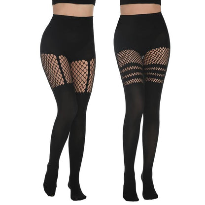 ✨🔥Women's Sexy Fishnet Mock Thigh High Stockings