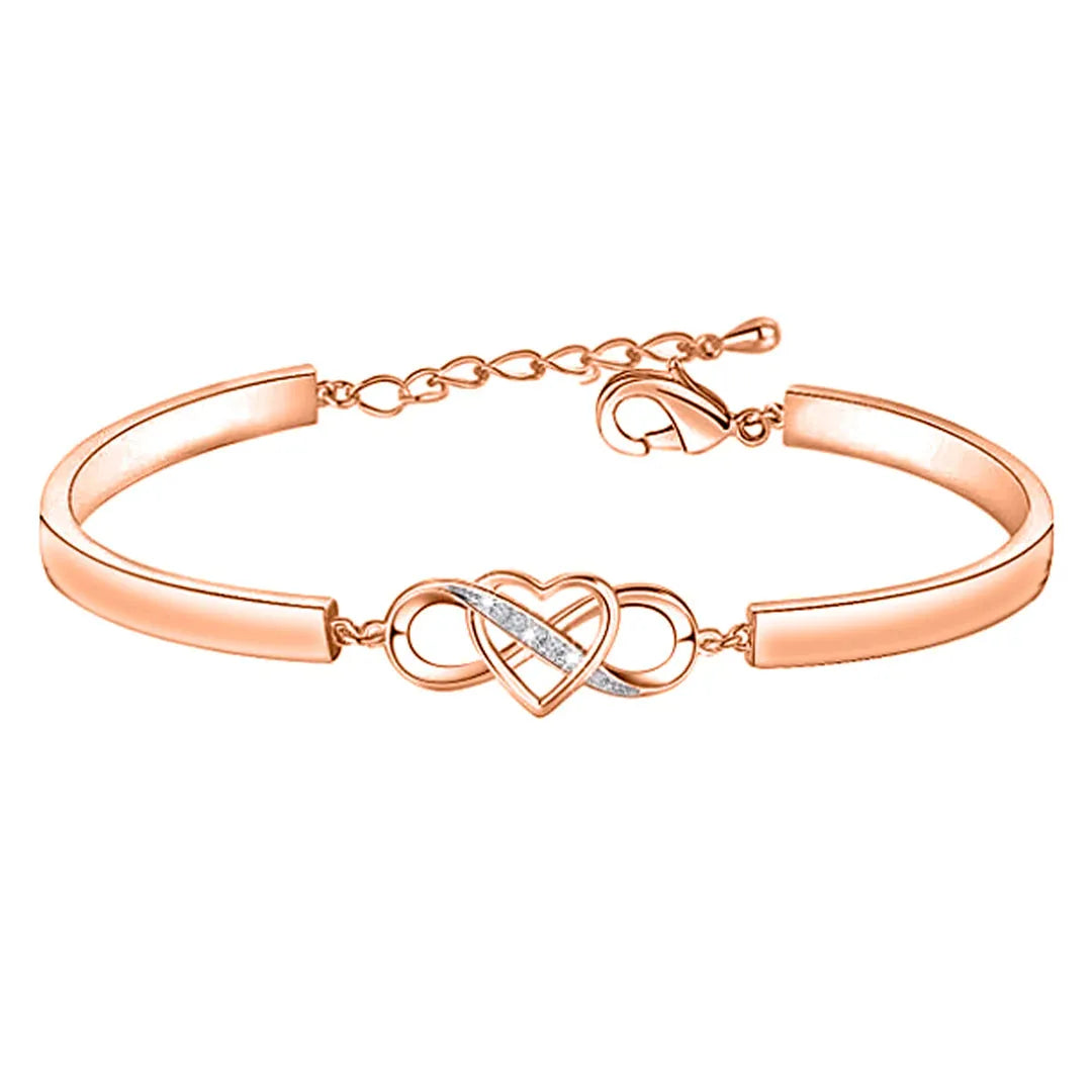 ✨️Eternal Heart - I'll Always Be Here For You Infinity Heart Bracelet