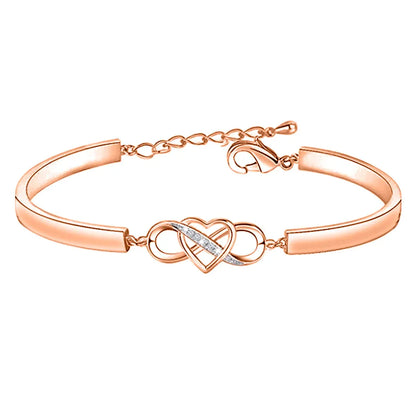✨️Eternal Heart - I'll Always Be Here For You Infinity Heart Bracelet