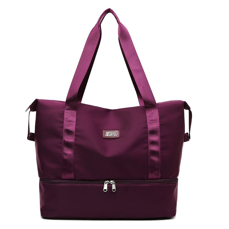 🎁-High-capacity Double-layer Wet Separation Travelling Bag