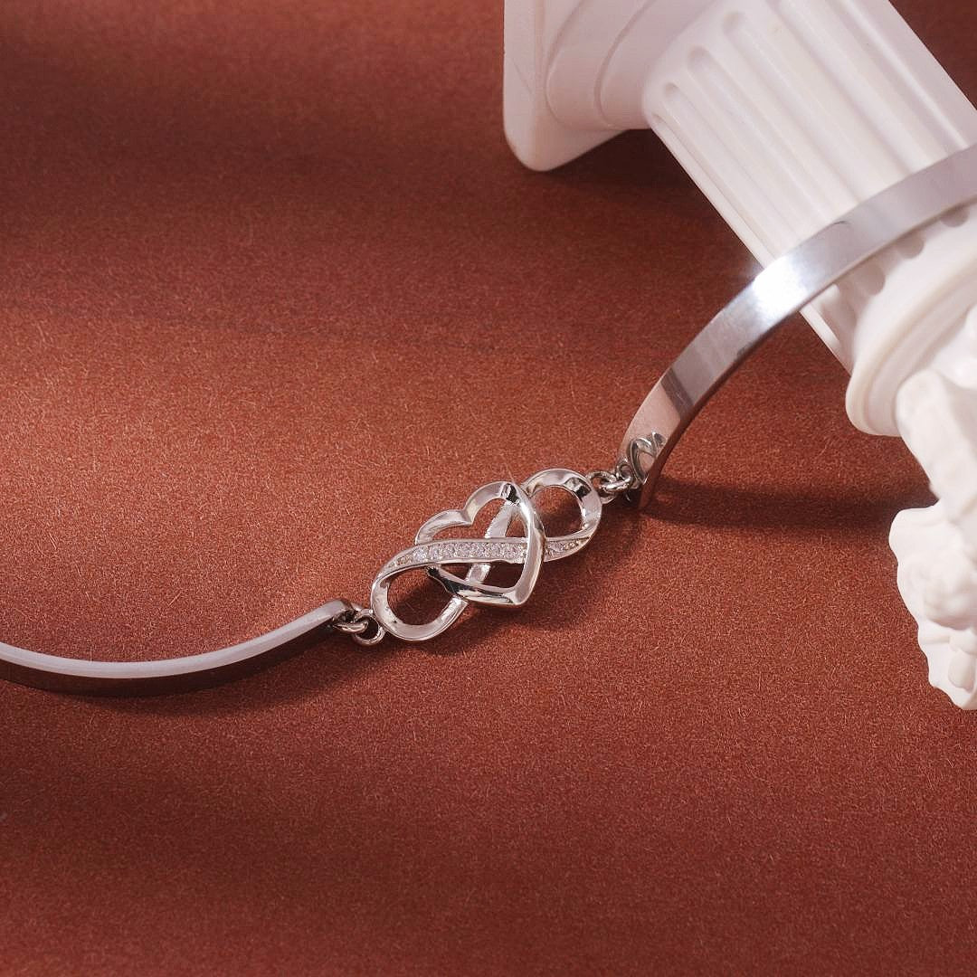 ✨️Eternal Heart - I'll Always Be Here For You Infinity Heart Bracelet