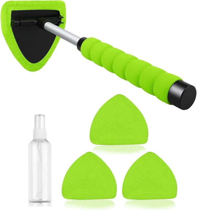 ✨️-LAST DAY 50% OFF🔥Car Windshield Cleaning Tool Set – Uitschuifbaar & 180° Draaibaar