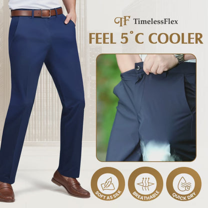 Men's High Stretch Straight Fit Pants