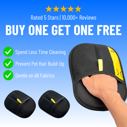 ✨️-Buy 1 Get 1 Free🔥Electrostatic Pet Hair Removal Grooming Gloves