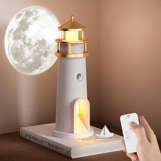 ✨️-LAST DAY 50% OFF🔥Moonlight Lighthouse Projection Light